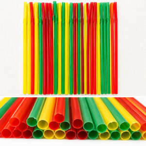 colourful bend straw (6mm)